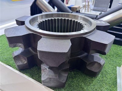 Solid Lubricated Sprocket Shaft Assembly